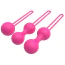 Набір вагінальних кульок Sweet Play Kegel Balls Set A12, рожевий - Фото №3