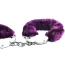 Наручники Fetish Pleasure Fluffy Handcuffs, фиолетовые - Фото №4