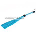 Флоггер DS Fetish Flogger Silicone Temperary М, блакитний - Фото №1