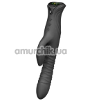 Вибратор с толчками и подогревом Zalo Mose 2 Rabbit Thruster, черный - Фото №1