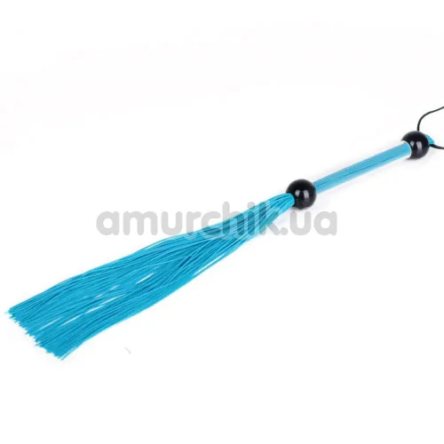Флоггер DS Fetish Flogger Silicone Temperary М, голубой - Фото №1