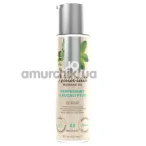 Масажна олія JO Naturals Massage Oil Peppermint & Eucalyptus - м'ята та евкаліпт, 120 мл - Фото №1