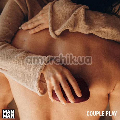Мастурбатор с вибрацией и пульсацией Man Wan Sub.One, красный