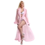 Пеньюар Star Night Negligee Long Sleeve Robe, рожевий - Фото №1