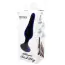 Анальна пробка Boss Series Silicone Purple Plug Medium, чорна - Фото №4