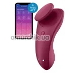 Кліторальний вібратор Satisfyer Sexy Secret, бордовий - Фото №1