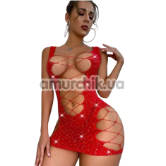 Сукня Star Night Open Bright Mini Dress, червона - Фото №1