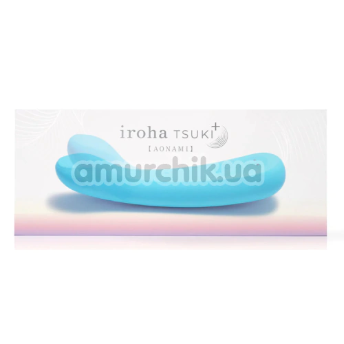 Вібратор Tenga Iroha Tsuki+ Aonami, блакитний