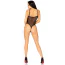 Боди Leg Avenue Next Level Mesh Cami Bodysuit, черное - Фото №2