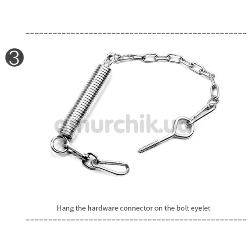 Секс-качели Roomfun Spinning Swing, черные