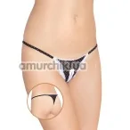 Трусики-стринги женские G-String черные (модель 2391) - Фото №1