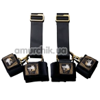 Фиксаторы для рук и ног Upko Bondage Gear-Sling With Cuffs, черные - Фото №1
