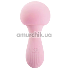 Універсальний вібромасажер Otouch Mushroom Silicone Wand Vibrator, рожевий - Фото №1