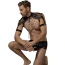 Комплект мужской JSY Sexy Lingerie 2328, черный: портупея + трусы - Фото №4