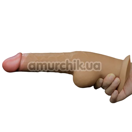 Фаллоимитатор Dual-Layered Silicone Nature Cock LV411031, телесный