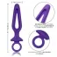 Анальная пробка Booty Call Silicone Groove Probe, фиолетовая - Фото №10