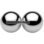Магнитные зажимы для сосков Master Series Magnus XL Ultra Powerful Magnetic Orbs, серебряные - Фото №1