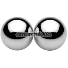 Магнитные зажимы для сосков Master Series Magnus XL Ultra Powerful Magnetic Orbs, серебряные - Фото №1