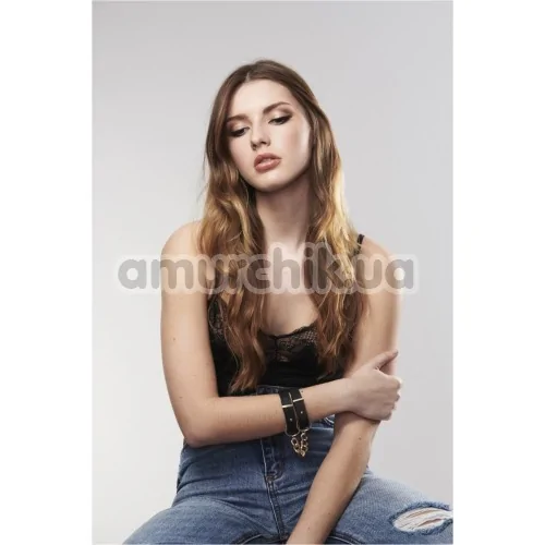 Наручники Bijoux Indiscrets Maze Thin Handcuffs, чорні
