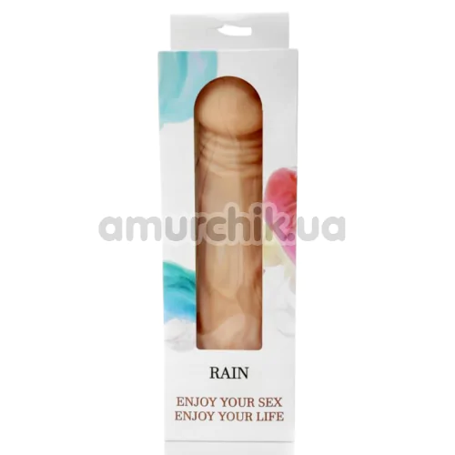 Вібратор Boss Series Rain, тілесний