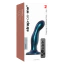 Вібратор для точки G Strap-On-Me Fingering & Vibrating Dildo M, синій - Фото №6