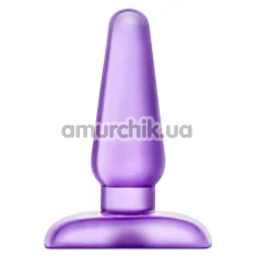 Анальная пробка B Yours Eclipse Pleaser Medium, фиолетовая - Фото №1