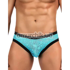 Труси чоловічі Star Night Sexy Floral Lace Panty, блакитні - Фото №1
