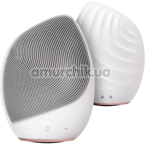 Ультразвуковая щетка для лица Geske Sonic Facial Brush 5 in 1, белая
