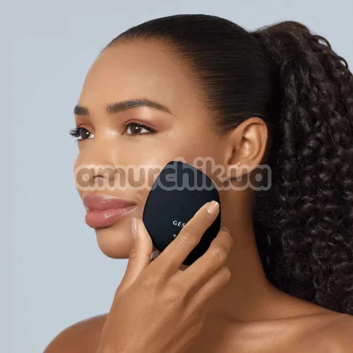 Ультразвуковой массажер-маска для лица Geske Sonic Warm & Cool Mask 9 in 1, черный