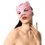 Маска Кошечки Art of Sex Cat Mask Leather, розовая - Фото №2