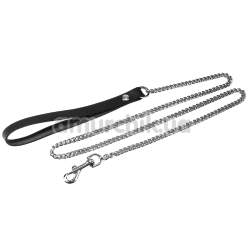 Поводок Whips Collection Leash For Her, черный - Фото №1
