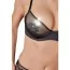 Комплект Cottelli Collection Lingerie 221258 черный: бюстгальтер + трусики-стринги + пояс для чулок - Фото №4