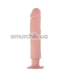 Вибратор на присоске Realstuff 9Inch Vibrator 20932 - Flesh, телесный - Фото №1