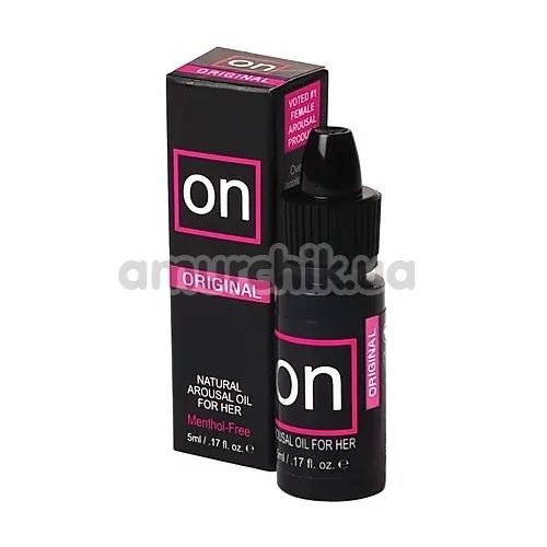 Возбуждающее масло Sensuva On Natural Arousal Oil For Her, 5 мл