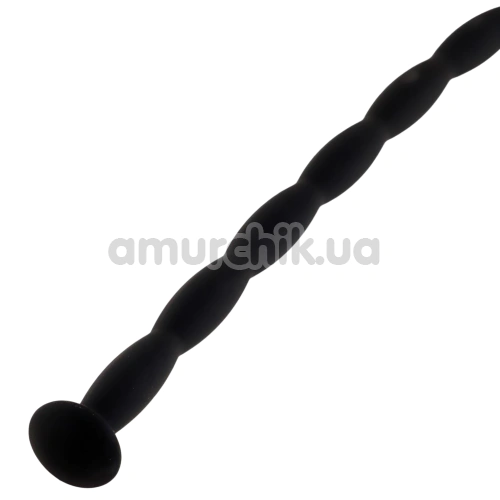 Уретральна вставка Penis Dilator 0.6 см, чорна