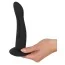 Анальна пробка Black Velvets Plug Silicone 3.6, чорна - Фото №5