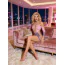 Платье Star Night Sensual Off Shoulder Mini Dress, розово-фиолетовое - Фото №12
