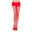 Колготки Spandex Industrial Net Pantyhose, красные