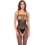 Комбинезон Sparkle Crotchless Bodystocking, черный - Фото №1