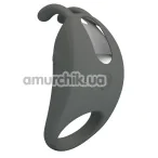 Виброкольцо для члена Pretty Love Master Ring Stratus, серое - Фото №1