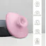 Щетка для тела Geske Body Brush 4 in 1 Suction Mount, светло-розовая - Фото №10