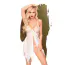 Комплект Penthouse Lingerie Sweet Beast, белый: пеньюар + трусики-стринги - Фото №1