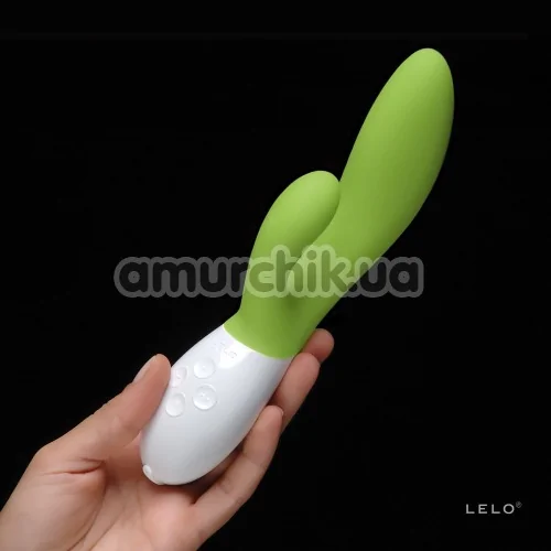 Вибратор Lelo Ina Lime Green (Лело Ина Лайм Грин), салатовый