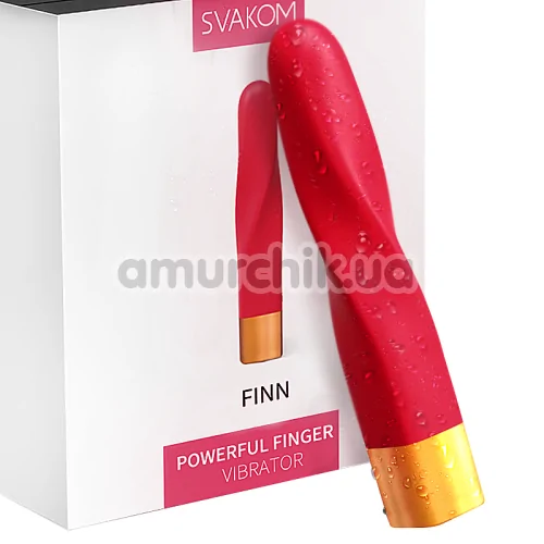 Вібратор Svakom Finn, червоний