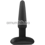 Анальная пробка Malesation Silicone Classic Plug S, чёрная - Фото №1
