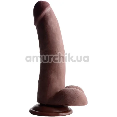 Фаллоимитатор USA Cocks 8 Inch, коричневый - Фото №1