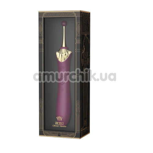 Вибратор Zalo Bess 2, бордовый