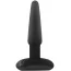 Анальна пробка Malesation Silicone Classic Plug S, чорна - Фото №1