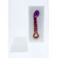 Фалоімітатор Glamour Glass Ribbed G-Spot Dildo, мультикольоровий - Фото №6