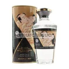 Массажное масло Warming Oil Vanilla Fetish с согревающим эффектом - ваниль, 100 мл - Фото №1